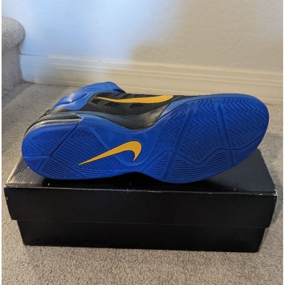 Nike Air Max Fly By David Lee PE Sample Warriors Sz 15 429545-170 GSW Blue Yello main image 6